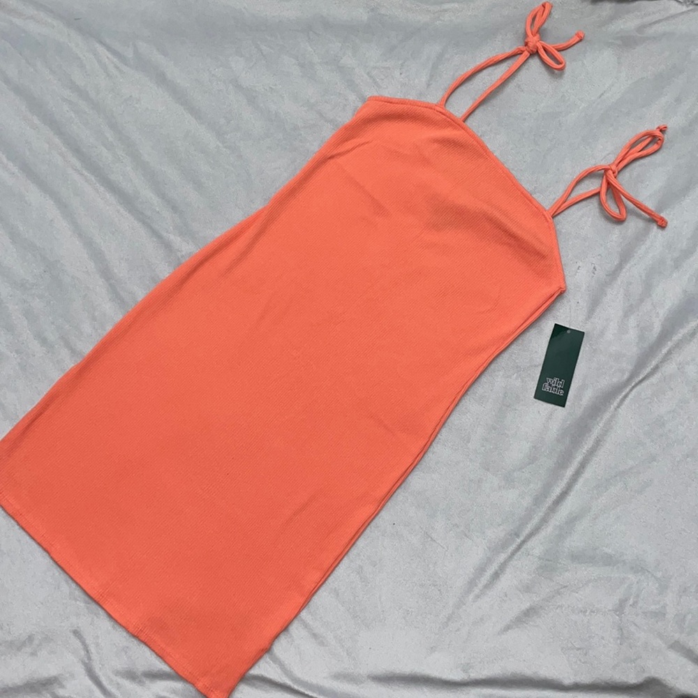 Orange/coral Dress